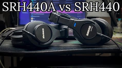 shure srh440 vs srh440a